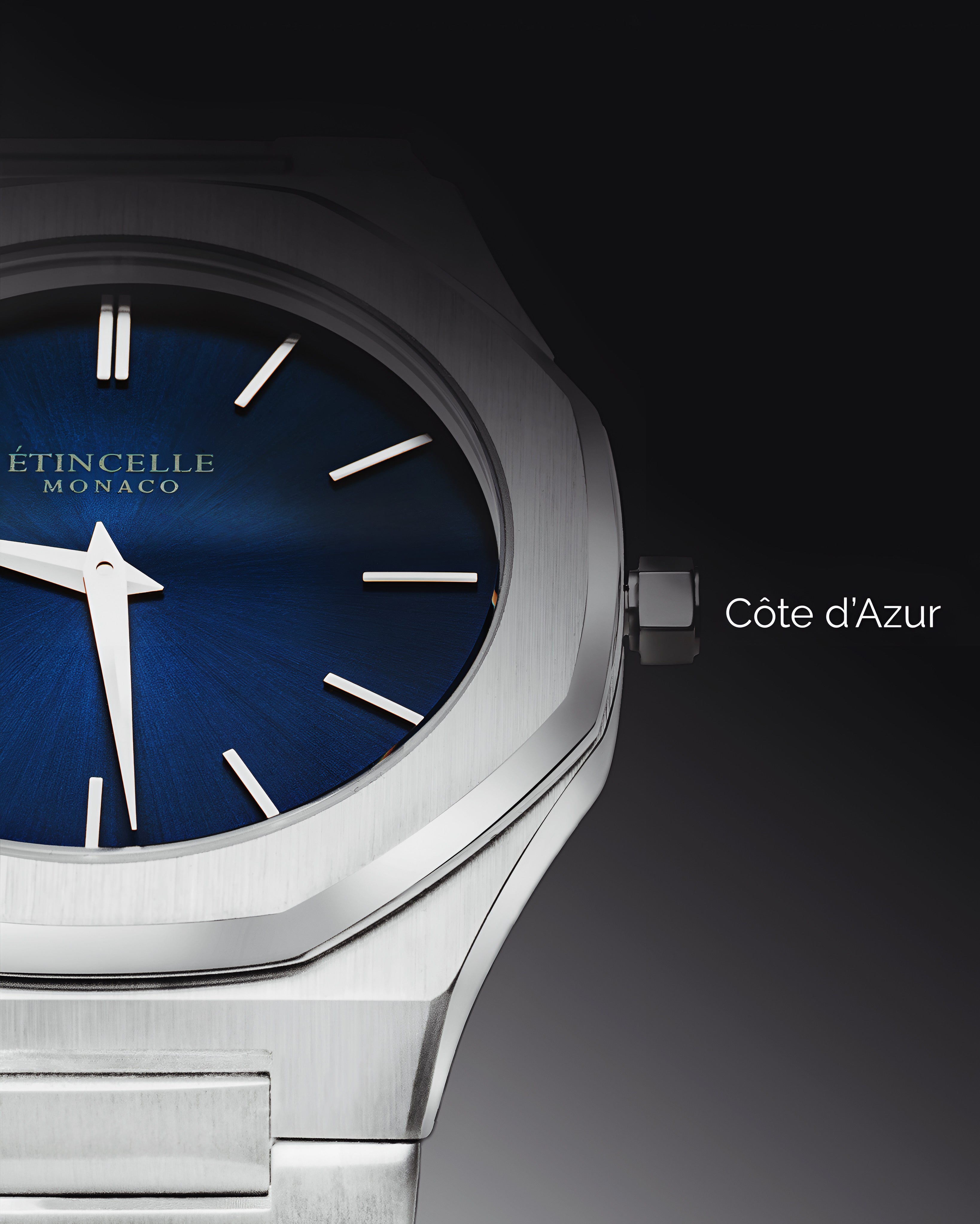 Old style silver watch