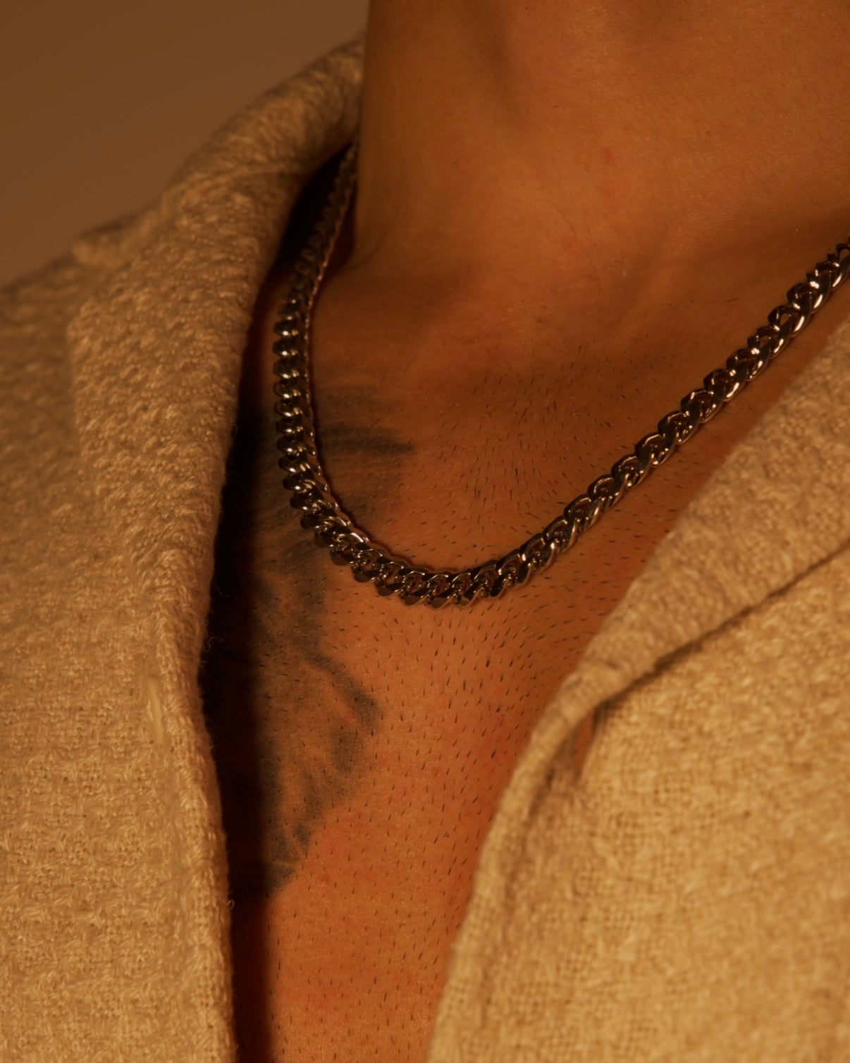CUBAN CHAIN 5MM SILVER