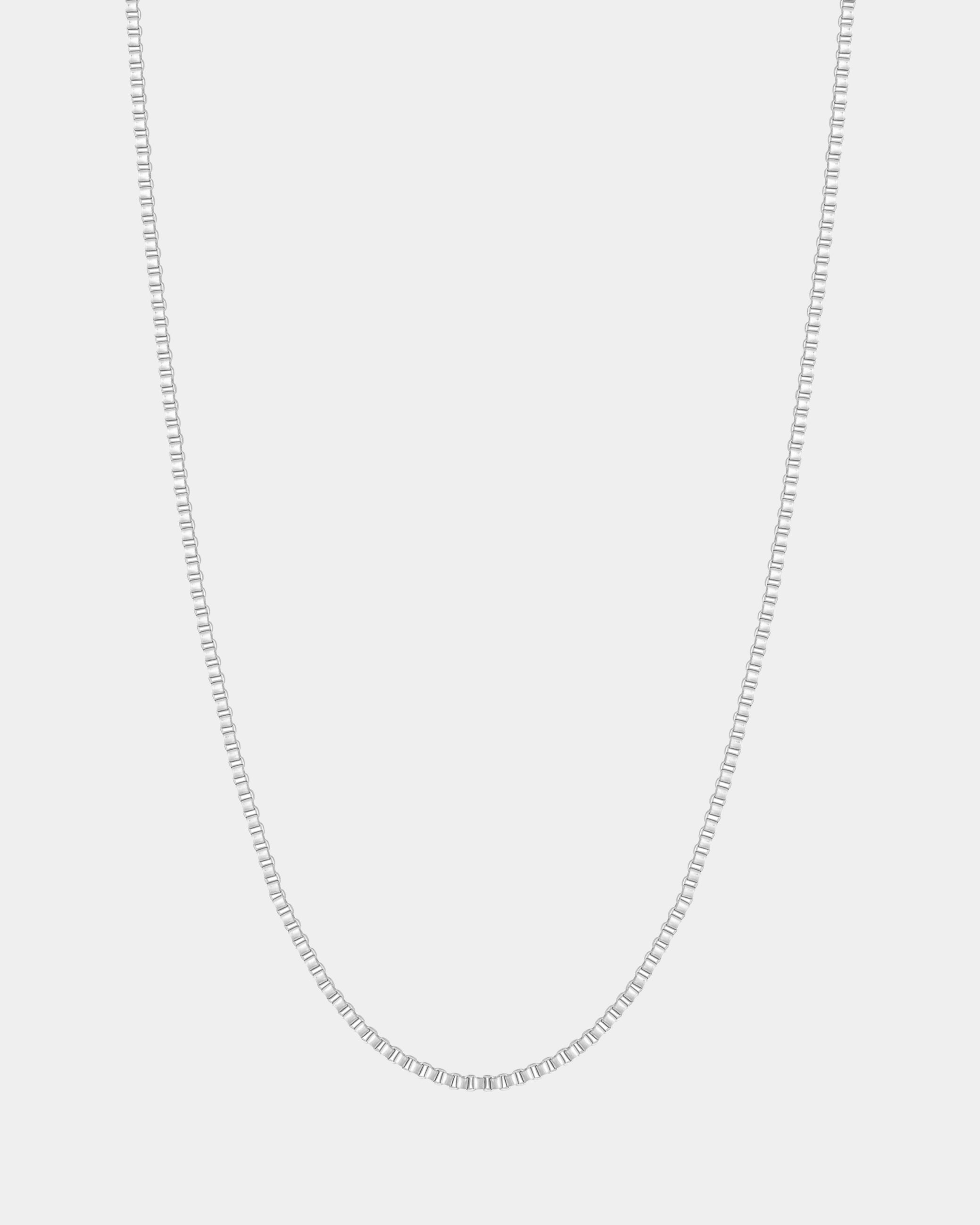 BOX CHAIN SILVER