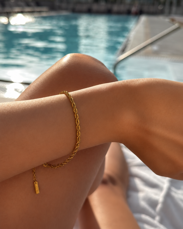 ROPE GOLD BRACELET FOR HER