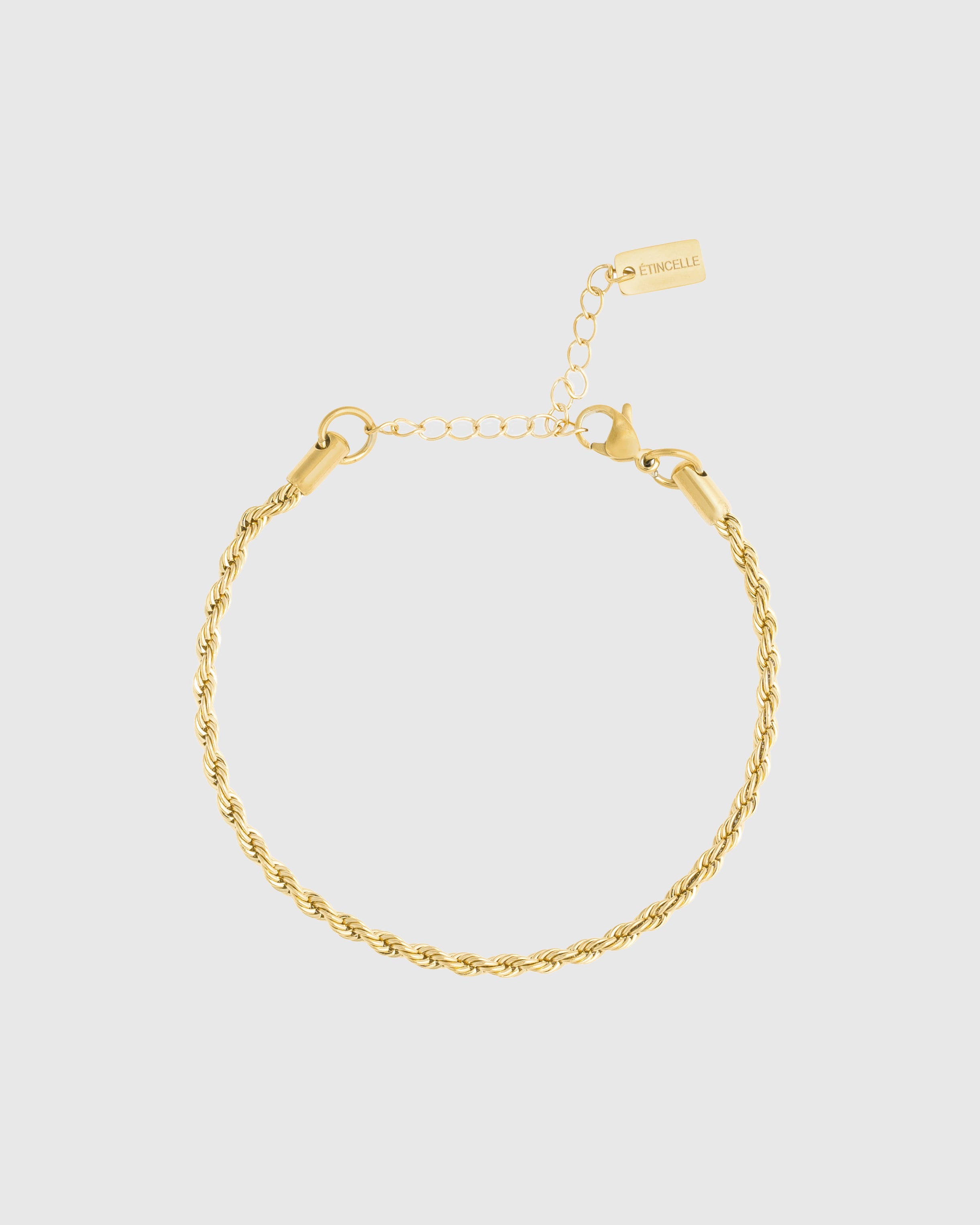 ROPE BRACELET 3MM GOLD