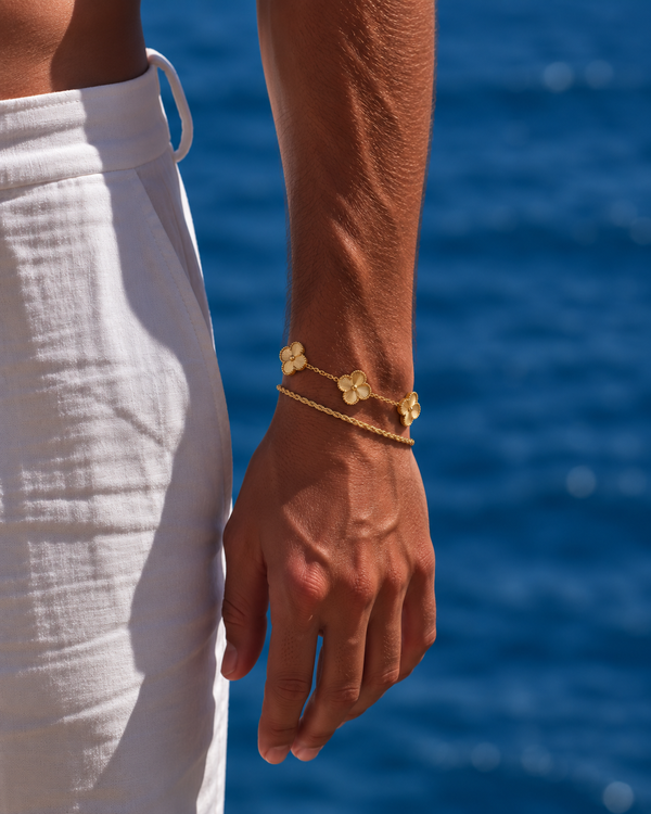 ALMA GOLD BRACELET FOR HIM