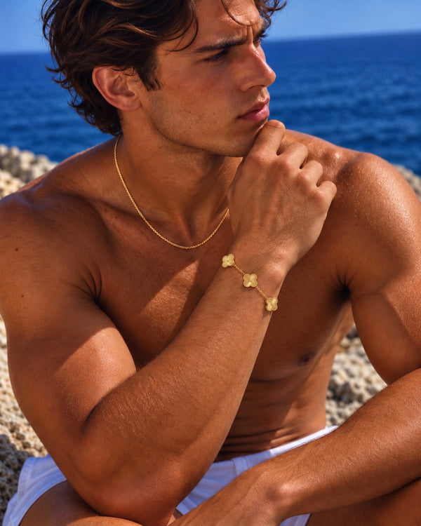 ALMA GOLD BRACELET FOR HIM