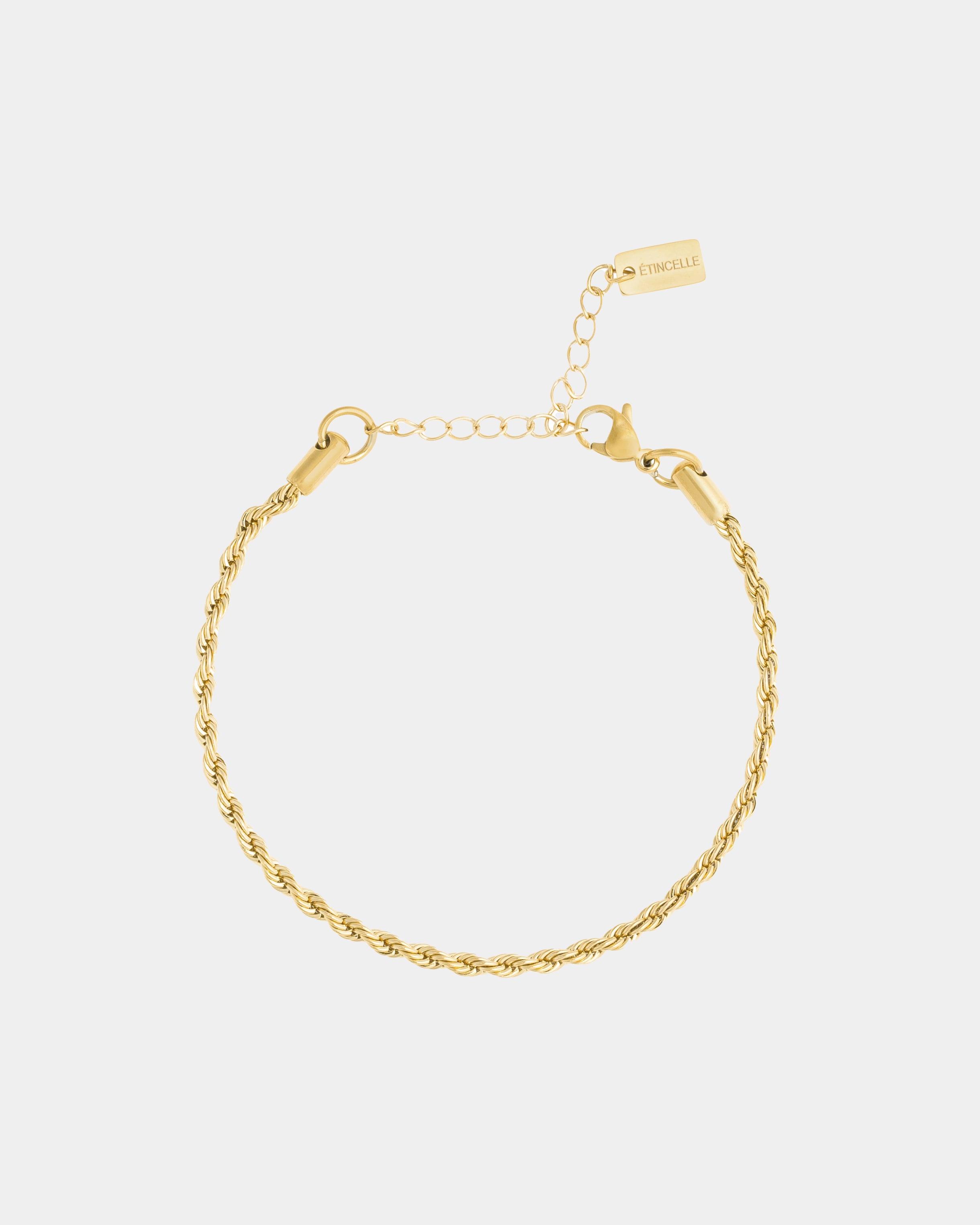 ROPE BRACELET 3MM GOLD