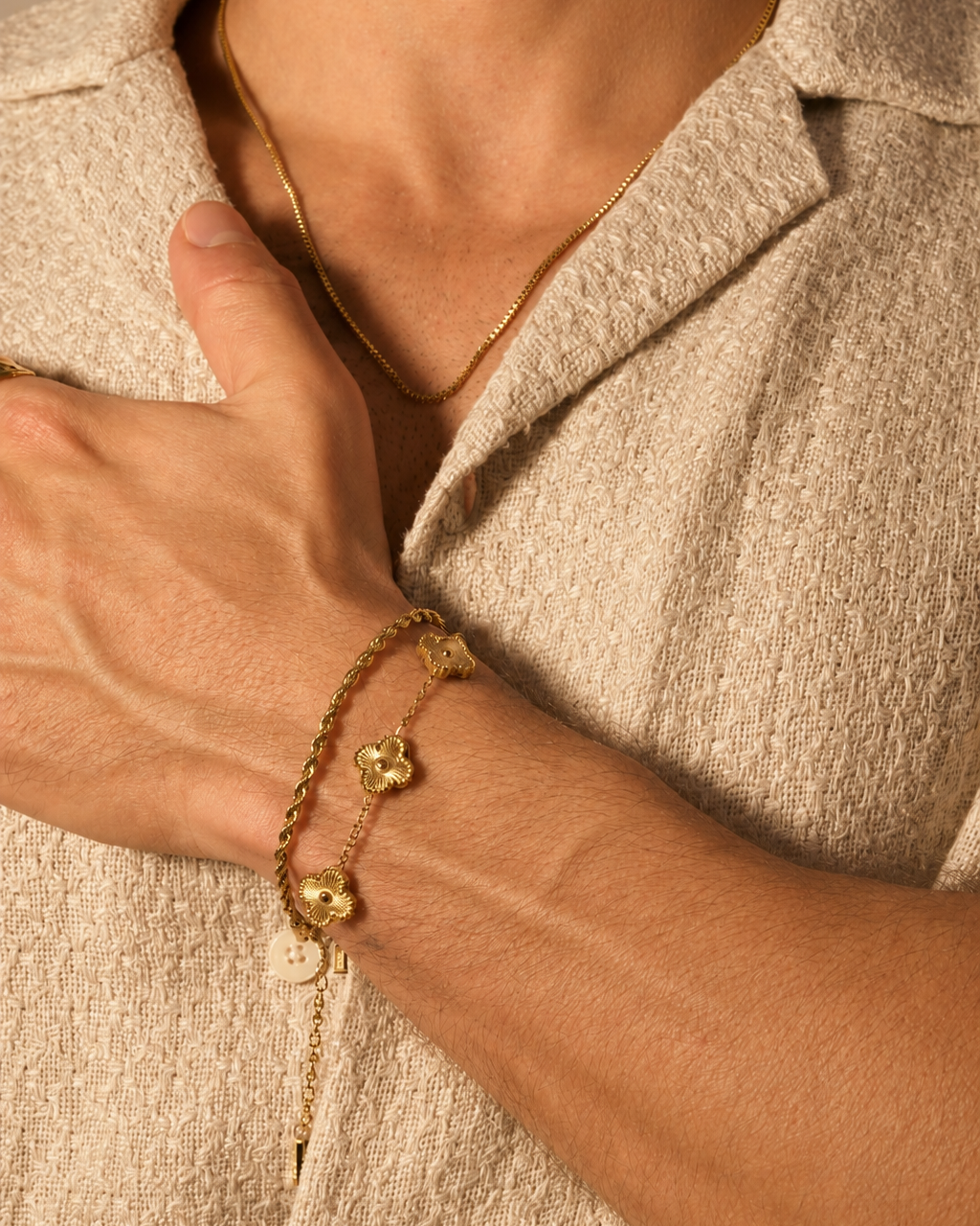 ROPE BRACELET 3MM GOLD