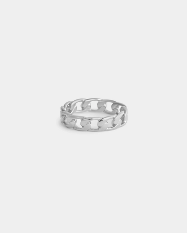 CUBAN RING SILVER